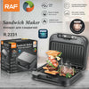 Tostier RAF R.2231 750W – Toster për Sanduiçe Non-Stick