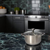 Tenxhere Inox Danny Home 24cm me Kapak – 5.8L