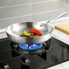 Tigan Profesional Inox 24cm / 26cm – Cilësi e Lartë për Gatim të Përkryer
