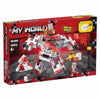 Set Ndërtimi My World Robot – 584 Pjesë me LED