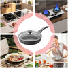 Tigan UAKEEN VK-93 me Veshje Granite – 28 cm, Me Kapak Qelqi