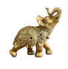 Statujë Elefanti Ngjyrë Gold me Gurë Zbukurues