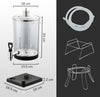 Çajnik Elektrik 4L me Kontroll Temperature | 1500W Inox
