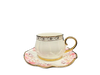 Filxhan Kafeje Porcelani me Pjatë – Elegant & Luksoz