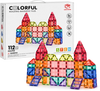 Set Magnetik Ndërtimi Colorful STEM – 112 Pjesë