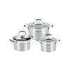 Set Tenxheresh Kaisa Villa me Kapak – Inox SUS 304 (3 Copë)