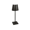 Abazhur Tavoline i Zi Modern | Dizajn Minimalist LED