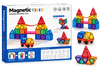 Set Magnetik Ndërtimi Magnetic Tiles per Femije