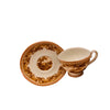 Filxhan Porcelani Vintage Kafe | Set Filxhani dhe Pjatë