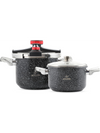 Set Tenxhere me Presion Nice Dessini 5 copë – 6L + 4L