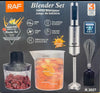 RAF Blender Set R.3027 | Blender 4 në 1 – 400W, 4 Tehe Inox & Gotë 1000ml