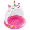 Pishinë Fryrëse Unicorn INTEX për Fëmijë me Tendë
