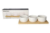 Set Servirimi Bamboo & Ceramic 4 Pjesë – Danny Home