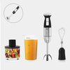Blender set RAF R.3027 4 në 1 me fuqi 400W, 4 tehe inox dhe gotë 1000ml për përgatitje smoothie dhe lëngje