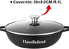 Tenxhere Haus Roland Inox | 32cm, 36cm & 40cm – Cilësi Premium