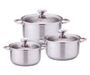 Set Tenxhere Inox Danny Home 6 Copë me Kapak – Model 14-3