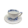 Filxhan Porcelani me Pjatë Blu – Set Elegant për Kafe dhe Çaj