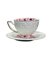 Filxhan Porcelani me Pjatë – Set Elegant për Kafe dhe Çaj
