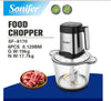 Sonifer Food Chopper SF-8170 - Prerës Ushqimi 6-copësh me Kapacitet të Madh