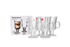 Danny Home Latte Glass Mug 4pcs 244ml