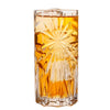 Gotë Kristali Longdrink me Dizajn Yll | 450ml | Qelq Premium për Whisky & Kokteje