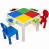 Tavolinë multifunksionale për fëmijë me karrige – argëtim, mësim dhe kreativitet në një vend!