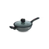 Wok Tigan Baroly 28 cm me Kapak Xhami