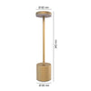 Abazhur Tavoline Minimalist LED | Dizajn Modern Ari