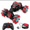 Makinë RC Gesture Twist Stunt Car me Sensor Dore – E Kuqe