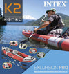 Kajak Intex Excursion Pro K2 – Kajak Profesional për 2 Persona