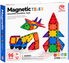 Set Magnetik Ndërtimi Magnetic Tiles – 96 Pjesë