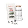 Set Kavanozësh Xhami Danny Home | Organizim Elegant për Kuzhinë