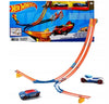 Hot Wheels Rally Track Set – Pistë Garash me Rampa, Lëshues & Makina për Fëmijë 4+
