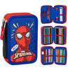 Portofol Shkolle Spiderman me 3 Ndarje – Set i Kompletuar
