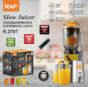 RAF Slow Juicer R.2707 – Shtrydhëse Frutash 250W