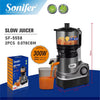 Shtrydhëse Frutash Slow Juicer Sonifer SF-5558 | 300W me Hapje 161 mm