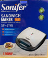 Sonifer Sandwich Maker SF-6198 - Përgatitës Sanduiçesh me Pllaka Grill 1800W