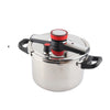 Tenxhere me Presion VSNOON 7L – Inoks, Knob Type Pressure Cooker 24 cm
