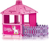 Shtëpizë Lojërash për Fëmijë Unicorn – City House me Gardh (Indoor & Outdoor)
